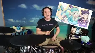 The8BitDrummer - Drum Cover of Gura and Shion's “Renai Circulation” cover!