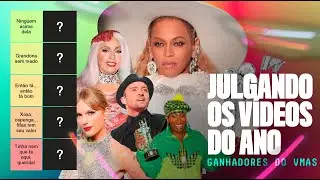JULGANDO OS VENCEDORES DE "VÍDEO DO ANO" NO VMAS | RANKING #TierList