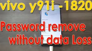 vivo (1820) y91 / y91i password unlock 100% without data loss #mobiletips #mobiletricks
