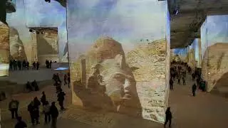 4 L'Egypte aux Carrières de Lumière