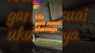 cara membuat kusen pintu kusen gundul dengan cepat dan mudah#shortvideo #viral