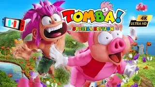 Tomba! Special Edition Switch ~4K 60FPS l Ryujinx 1.1.1364 l  PC Custom 2D Filter Gameplay
