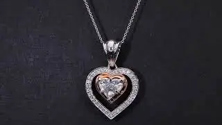 Liontin  Berlian Bening Luxury Cordelia