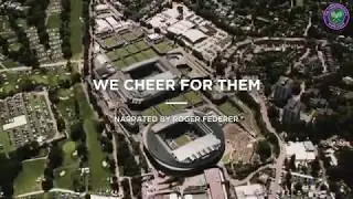 Narrated by Roger Federer - We are United in Hope | Wimbledon 2020