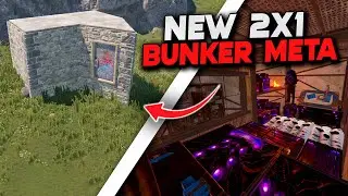 NEW 2X1 META BUNKER In Rust 2024 | Rust Building Tutorial