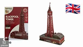 Blackpool Tower 3D Puzzle by PLAYTiME® - Step by Step