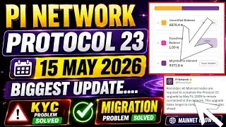 Pi Network New Update/Picoin 2nd Migration/Picoin Price Prediction/Pi Network Protocol 23 Update/