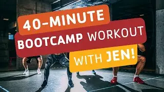40-minute Bootcamp with Jen! (June 3, 2020)