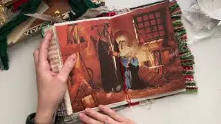 Vintage Christmas Junk Journal Flip Through