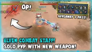 Frostborn - GIVEAWAY 3 PREMIUM + SOLO PVP with NEW WEAPON!! ILLUSIONIST IS BROKEN NOW!!