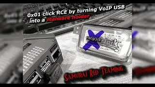 Red Teaming: 0x01 Click RCE via VoIP USB
