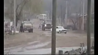 Подрыв колонны  Российских войск в Дагестане 1999г