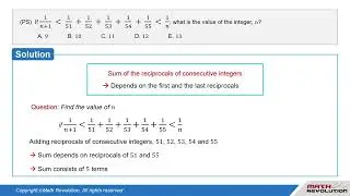 U12. Adding the Reciprocals of Consecutive Integers