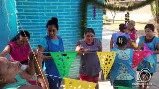 MOMENTOS DE ARREGLAR LA PISTA PARA LA FIESTA DEL 24 DE DICIEMBRE -- PARTE 2