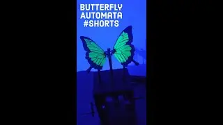 Lifelike Green Butterfly flapping wings using 3D pen #Shorts