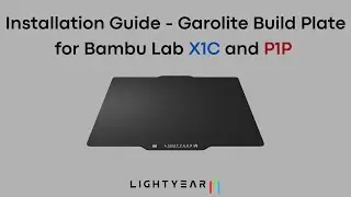 How to install Garolite/G10 Build plate for Bambu Lab X1C and P1P