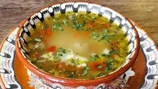 Fish soup with 3 types of fish. A tried and tested recipe with a rich and rich taste!