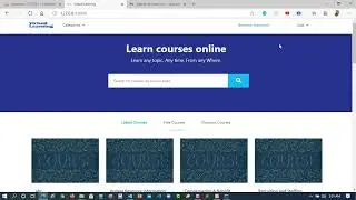 Virtual Learning - Project Demonstration (2020) || E-learning Platform