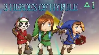 [Minecraft] 3 Heroes Of Hyrule - Episode 1 - BON ANNIVERSAIRE!