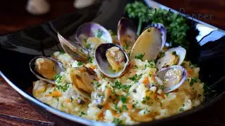 Risotto with Ginger and Clams | Black Pepper Chef