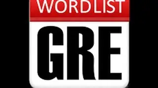 GRE WORDLIST!!!(VIDEO TUTORIAL 10)
