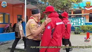 Apel Pelepasan Peserta Jambore Nasional yang ke-XI 2022 Tingkat SMP Krida Utama Padalarang