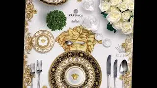 Versace Baroque Porselen Yemek Takımları