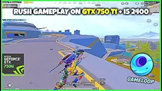 Agressive Gameplay On 40 FPS ⚡ i5 2400 + 750ti | iPad View 3.2 | Gameloop Emulator Player | Ashir OP