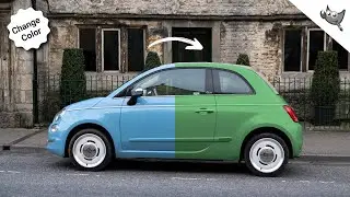 GIMP 3: How to Change Color of an Object in an image.