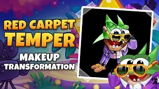 Red Carpet Temper Makeup  Transformation