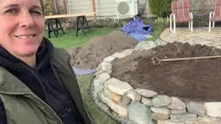 How to build a rock retaining wall