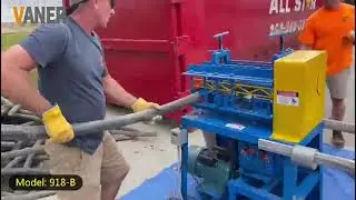 China Vaner Machinery 918-B Armor Cable Wire Stripping Machine
