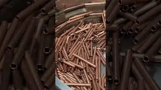 ПРОИЗВОДСТВО МЕДНЫХ КАБЕЛЬНЫХ ГИЛЬЗ на заводе ЗЭТА в Новосибирске.