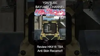 Jangan Bandingkan dengan HK 417 skin RECAMO! #shorts #pointblank