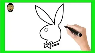How To Draw Playboy Logo / Easy step by step drawing