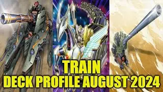 TRAIN RANK 10 DECK PROFILE (AUGUST 2024) YUGIOH!