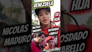 MADURO HABLA HIJA DIOSDADO CABELLO (INTIMO DE MADURO) #maduro #venezuela #diosdadocabello #shorts