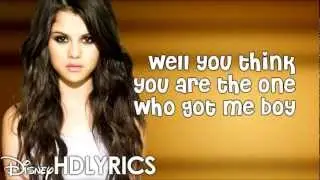 Selena Gomez & The Scene I Got U Lyrics