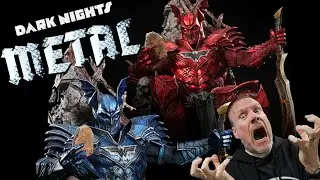 💥FIRST ON YOUTUBE DOUBLE REVIEW! The Merciless [Dark Knights Metal Prototype] Statue | XM Studios