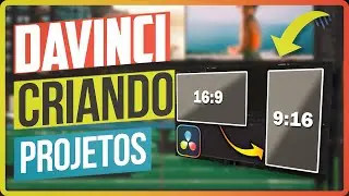 How to create HORIZONTAL and VERTICAL projects in DaVinci Resolve