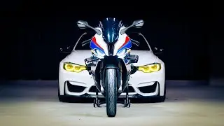 Angel Eyes; BMW S1000RR & M3 | [4K]