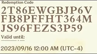 [EXPIRED] Special Program Codes 4.1 (Genshin Impact)