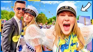 OLLES KUSIN JULIA TAR STUDENTEN!!! 🥂🍾🎉🇸🇪