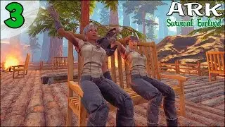 Супер кузница :) Карта Центр, ПримитивПлюс. Серия 3 Ark Survival Evolved