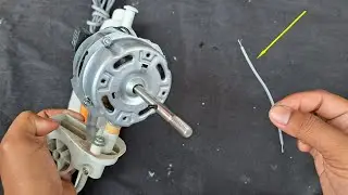 HOW TO REPAIR A TOTALLY DEAD FAN USING JUST ONE CABLE!!