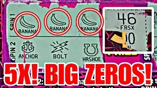 FULL PACK! 5X! BIG ZEROS! Spending $500 on lottery ticksts!