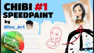 CHIBI #1 Speedpaint Paint Tool Sai