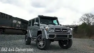 G63 4x4 Squared Conversion at Eurowise Charlotte, NC (Mercedes G550)
