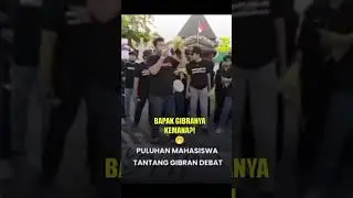 Mahasiswa Tantang Gibran Debat!! #shorts #gibran #debatcawapres2024 #cawapres2024
