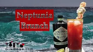 Bloody Mary  / Caesar Brunch Skewer Cocktail with Hendrick’s Neptunia Gin